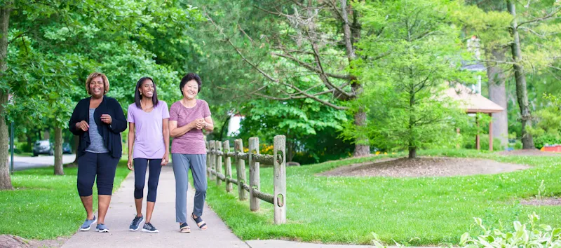 Walking Web Banner