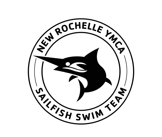 New Rochelle YMCA Sailfish Swim Team Logo